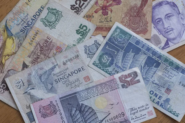 Illustration Asian Monetary Currency Notes — Stock Photo, Image