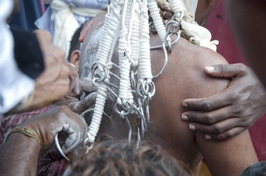 Perak, Malezya - 08 Şubat 2020 Sri Sithi Vinayagar Tapınağı, Sitiawan.