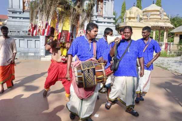 Perak Malasia Febrero 2020 Festival Thaipoosam Templo Sri Sithi Vinayagar —  Fotos de Stock