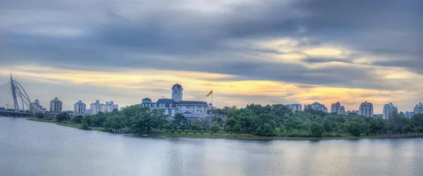 Kuala Lumpur Malesia Marzo 2019 Bellissimo Paesaggio Attività Intorno Moderno — Foto Stock