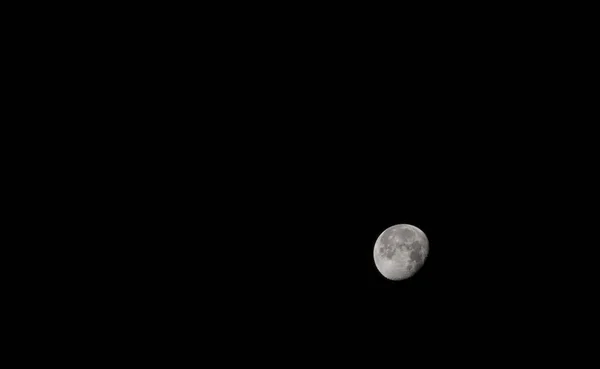 Lookup Langit Malam Pada Bulan Purnama — Stok Foto