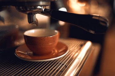 coffee making process. fantastical device