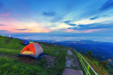 Kamp ünlü seyahat konum Phu küvet berk: Phetchabun il Th