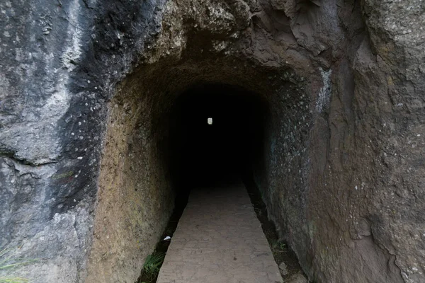 Tunnel in the mountains of madeira — Stock Photo, Image