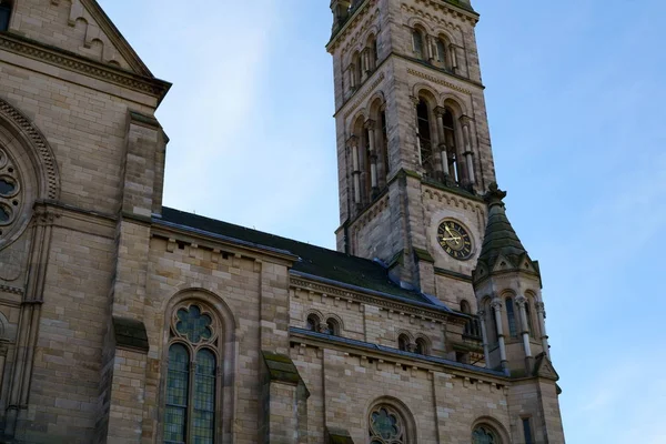 Église médiévale cathédrale de pierres en Allemagne — Photo