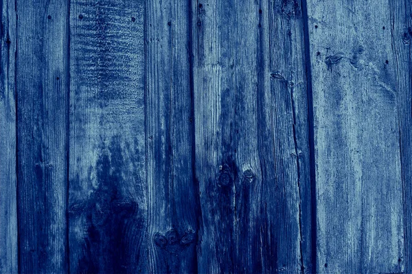Old Rustic Blue Wood Board Texture — Stock Photo, Image