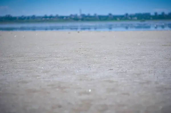 晴れた日の大きな塩砂漠 — ストック写真