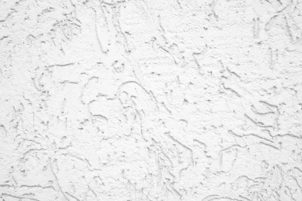 White rough plastered wall ready for painting. Background for construction, architectural, and design themes — Stock Photo, Image