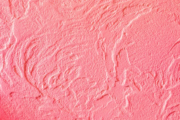 Texture Parete Cemento Rosa Brillante Con Finitura Smalto Sfondo Lusso — Foto Stock