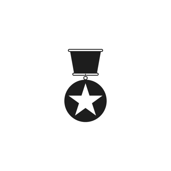 Set di medaglia icona vettoriale per i veterani giorno illustrazione — Vettoriale Stock
