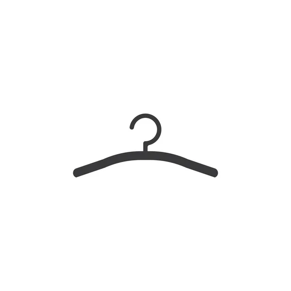 단순 한 옷걸이 벡터 아이콘 삽화 — 스톡 벡터