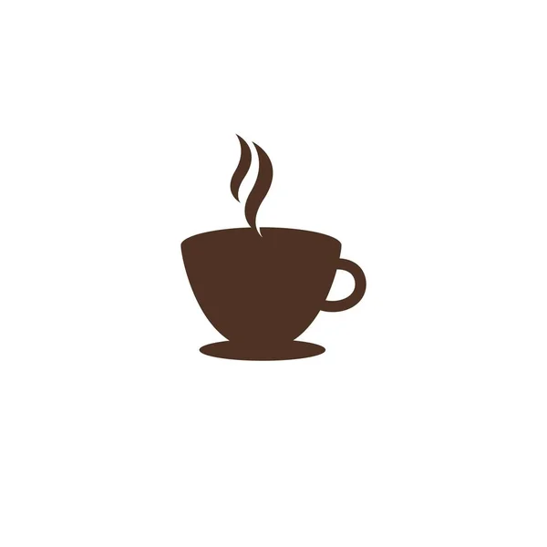 Koffiecup Logo Template vector pictogram — Stockvector