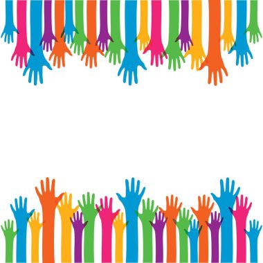 El sembolü toplum hizmeti logo vektör illüstrasyonu 