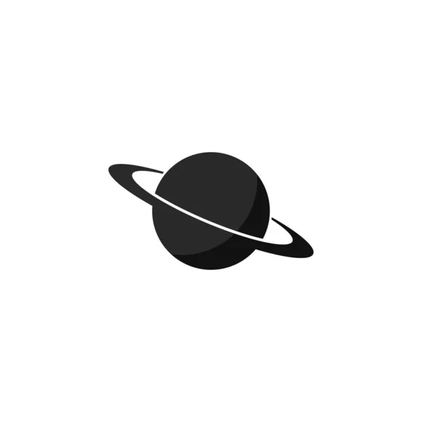 Signo vectorial de Saturno planeta icono ilustración — Archivo Imágenes Vectoriales