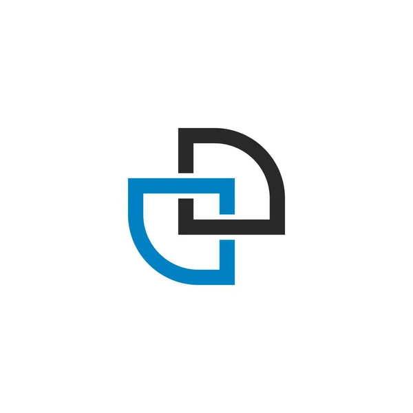 Illustrazione dell'icona vettoriale logo aziendale aziendale — Vettoriale Stock