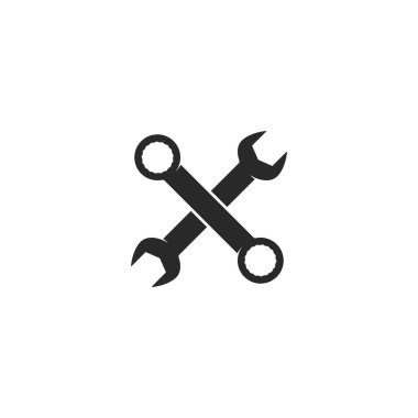 hizmet simgesi logo şablon vektör simge illüstrasyon 