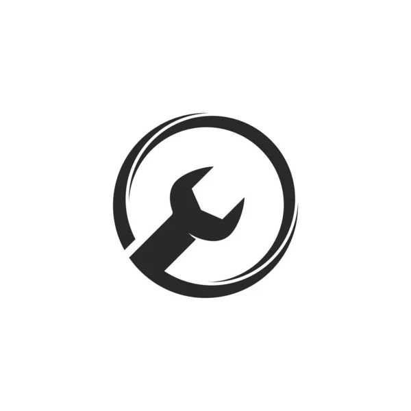 Значок служби Логотип Шаблон Векторна ілюстрація — стоковий вектор