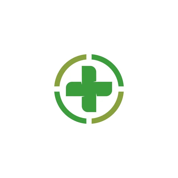 Obrázek loga zdravotního lékařství — Stockový vektor