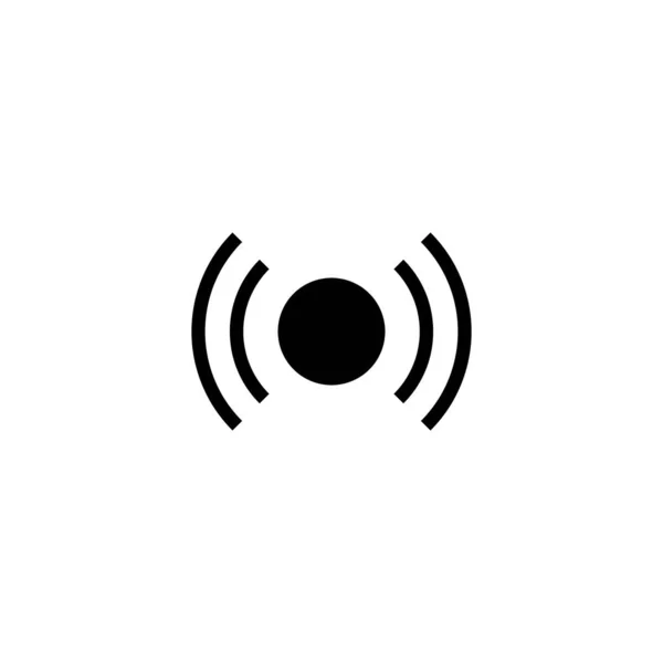 Icône de signal icône vectorielle — Image vectorielle