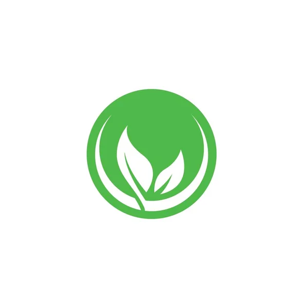 Projekt Logo Wektora Drzew Koncepcja Przyjazna Dla Środowiska — Wektor stockowy