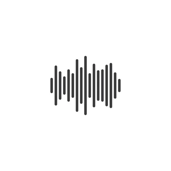 Векторная Иллюстрация Звуковых Волн — стоковый вектор