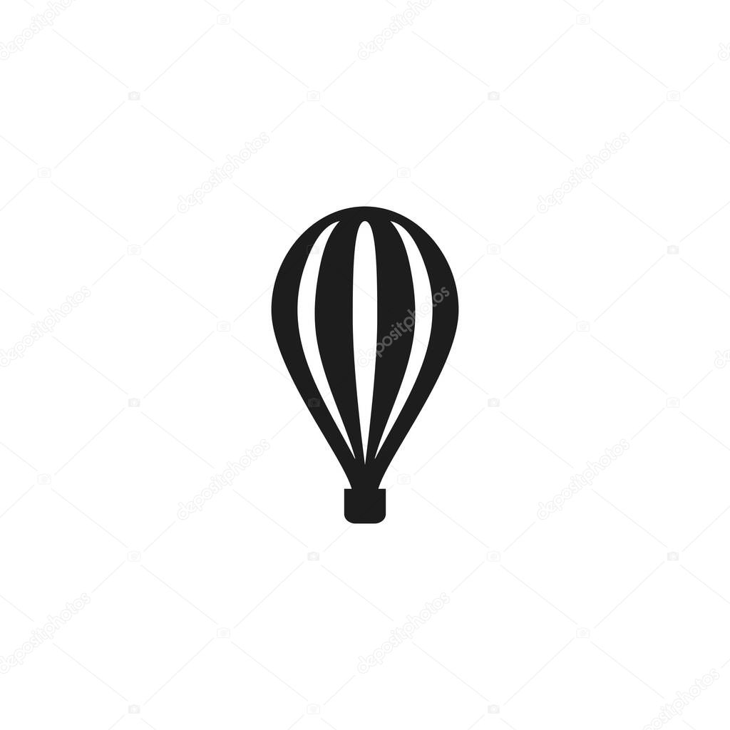 Air Balloon vector icon template design 