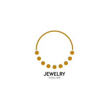 Mücevher logo vektör şablonu tasarımı 