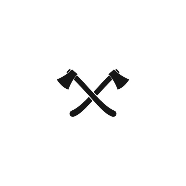 Houthakker Logo Vector Pictogram Template Ontwerp — Stockvector