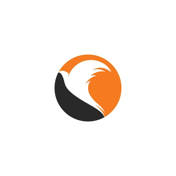 Αφηρημένο Σχέδιο Εικονογράφησης Εικονιδίου Φορέα Προτύπου Λογότυπου Πτηνών — Διανυσματικό Αρχείο