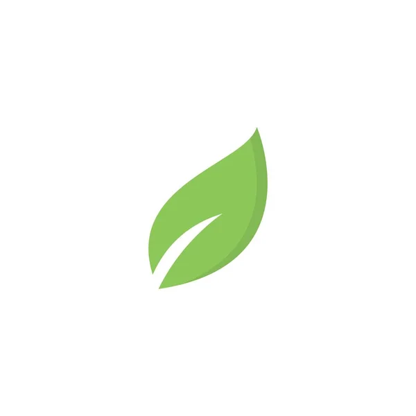Leaf Vector Logo Design Eco Friendly Concept — Stock Vector