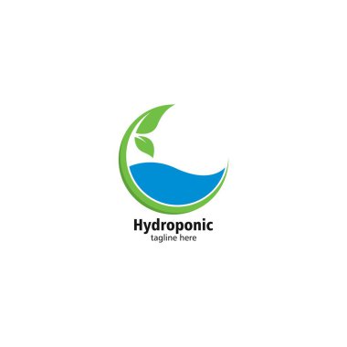 Hidrofonik logo vektör resimleme tasarımı  
