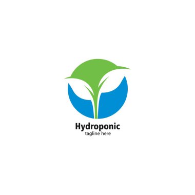 Hidrofonik logo vektör resimleme tasarımı  