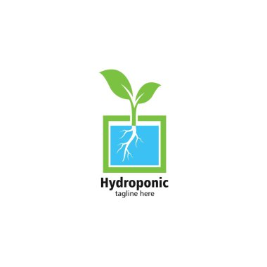 Hidrofonik logo vektör resimleme tasarımı 