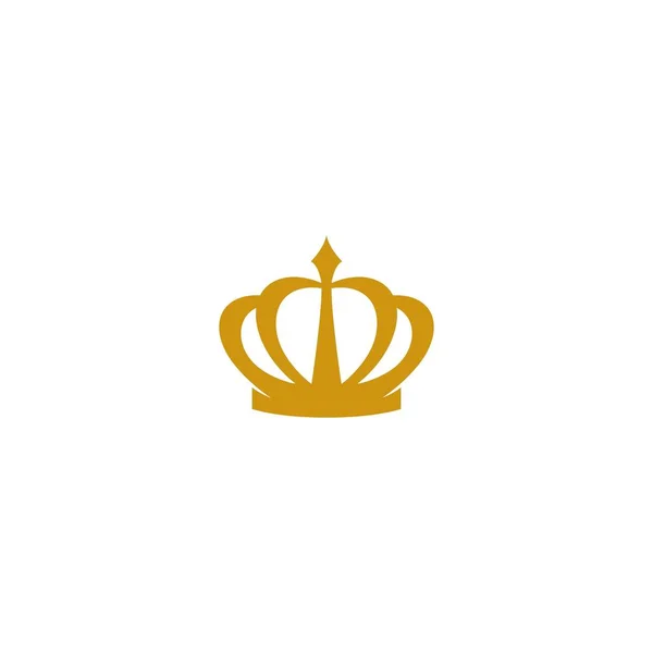 Crown Logo Vorlage Vektor Illustration — Stockvektor