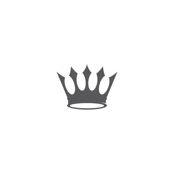 Crown Logo Mall Vektor Illustration — Stock vektor