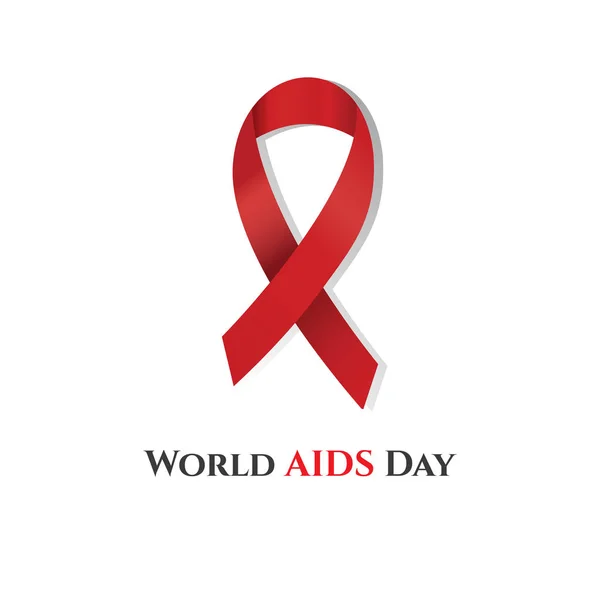 Dünya AIDS Günü. vektör illüstrasyonu.