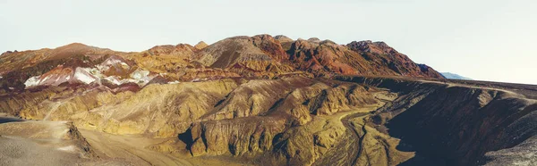 Parque Nacional Death Valley California Artist Drive Coloridas Estribaciones Las — Foto de Stock