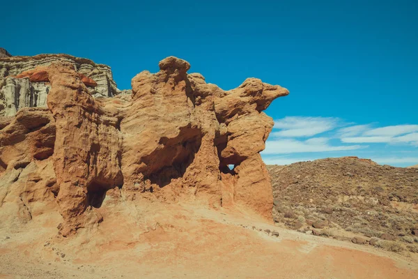 Scenic Desert Cliffs Red Rock Canyon State Park California — Stock Photo, Image