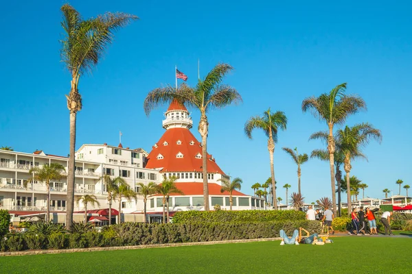 San Diego Californië Usa Augustus 2019 Nationaal Historisch Monument Hotel — Stockfoto