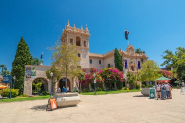 San Diego, California/USA - August 12, 2019  Balboa Park Plaza de Panama, San Diego, California