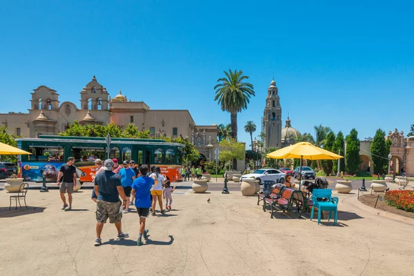 San Diego Califórnia Eua Agosto 2019 Dia Ensolarado Verão Balboa — Fotografia de Stock