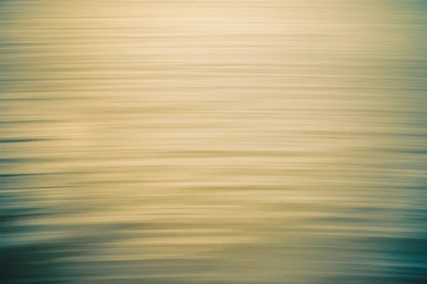 Sunset Ocean Abstract Background Water Surface Soft Yellow Turquoise Colors — Stockfoto