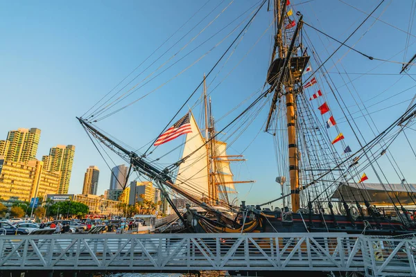 San Diego Californie Août 2019 Musée Maritime San Diego Possède — Photo