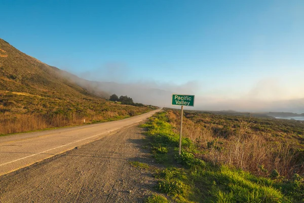 Conducciones Escénicas Través Del Condado Monterey Valle Del Pacífico Ruta — Foto de Stock