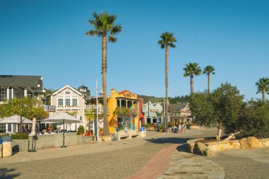 Avila Beach, California/USA - February 20, 2020  Avila Beach, a small cozy beach town, located on the beautiful Central Coast of California in between San Francisco and Los Angeles