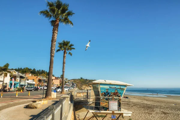 Avila Beach California Usa February 2020 Large Wide Sandy Beach — Stockfoto