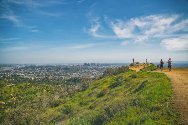 Los Angeles Kaliforniya Abd Nisan 2018 Griffith Park Yürüyüş Yolu — Stok fotoğraf