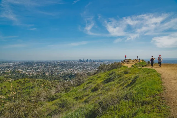 Los Ángeles California Estados Unidos Abril 2018 Sendero Senderismo Griffith —  Fotos de Stock