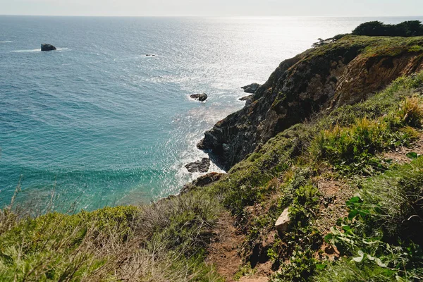 Big Sur Califórnia Destino Turístico Popular Famoso Por Seu Cenário — Fotografia de Stock