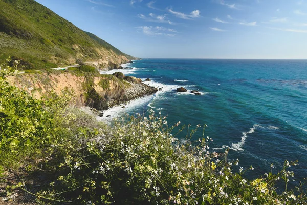 Big Sur Californië Populaire Toeristische Bestemming Beroemd Zijn Dramatische Landschap — Stockfoto